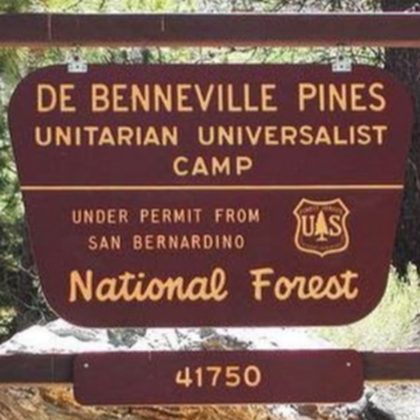 camp debennevill sign
